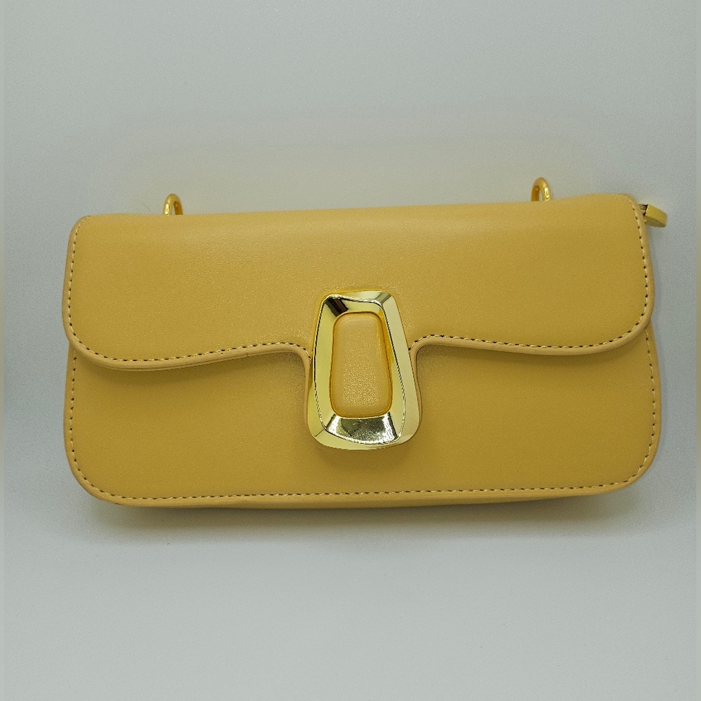 Banana Colored Shoulder Bag